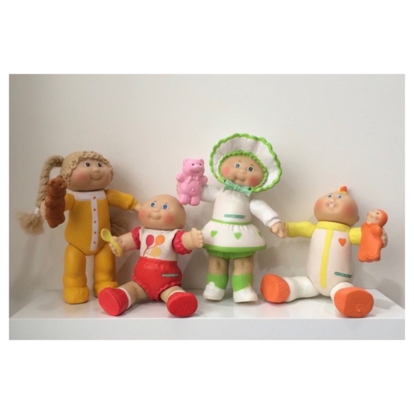 Cabbage Patch Kids Figurines | Set of 4 - Picture 1 of 10